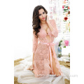 Women's Sleep Wear Lace Robe Sexy Lingerie Set